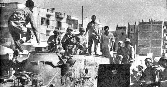 السويس بعد الغارات الإسرائيلية