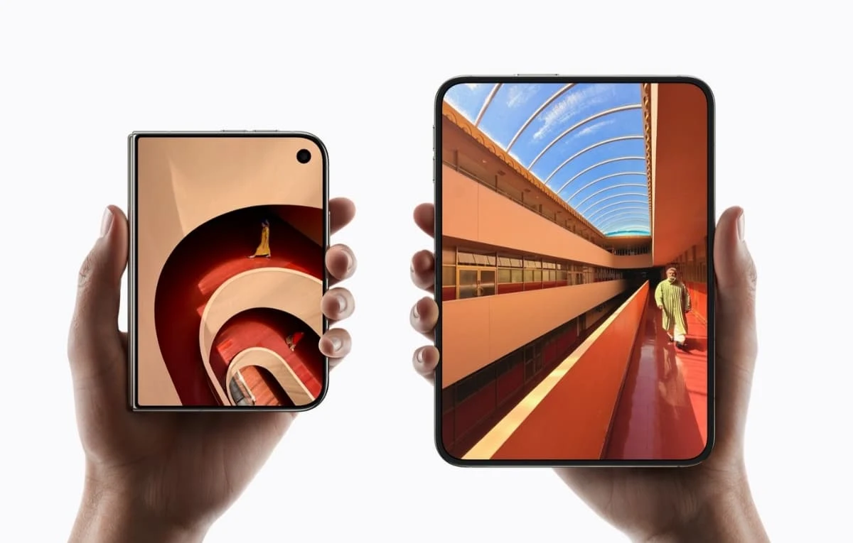 عيوب تصنيع تضرب هاتف آبل الجديد وظهور تشققات شاشات iPhone Duo القابل للطي