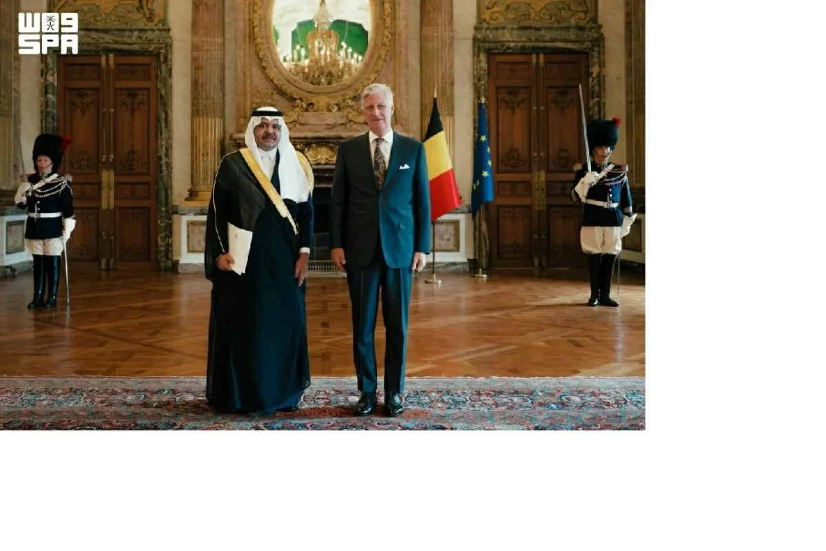 تسلم ملك بلجيكا أوراق اعتماد سفير المملكة لدى بروكسل